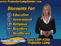Sony LMP-P260 Projector Lamp