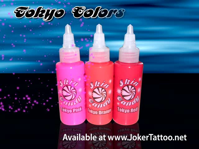 Tattoo Ink Colors-Tattoo Ink For Sale at www.JokerTattoo.net
