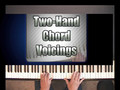 Two-hand chord voicing