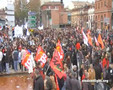Manif Toulouse Fonctionnaires + Etudiants + Cheminots 20 nov 07