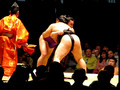 sumo Ama vs Asashoryu match
