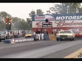 Muscle car burnouts and drag races