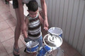 Conor rockin' the drums!
