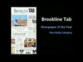 Brookline Tab award