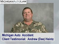 Working With Michigan Auto Accident Attorneys Client Video Testimonial - Dee