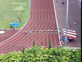 Nationals 2008 100m Finals bird's eye view