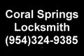 Coral Springs Locksmith (954)324-9385 Coral Springs Locksmith