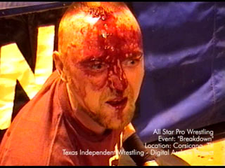"ASPW - Breakdown" Texas Independent Wrestling - Digital Archive Project