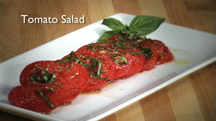 Video Recipe: Tomato Salad