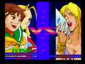 Street Fighter Alpha 3 - Dramatic Mode - Karin and Sakura Tag Team Gameplay