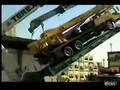 How Not To Move a Truck with a Crane