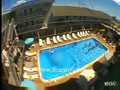 Epic Balcony Leap Into Pool