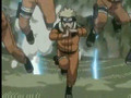 Team Gai and Naruto vs Raiga 