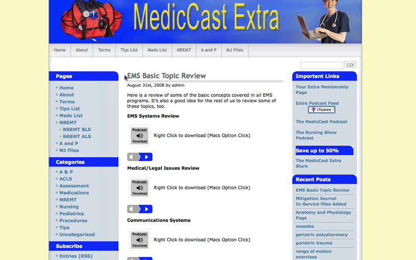 MedicCast Extra Video Tour