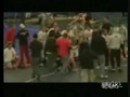 Brother Helps Out In Wrestling Match