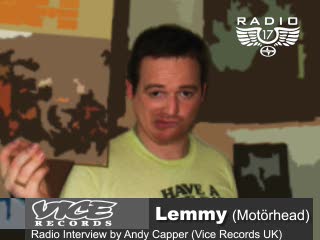 Scion Radio 17 - Vice Radio interview of Lemmy (Motorhead)