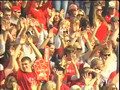 Arkansas fans cheering