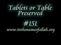 151 Tablet or Table Preserved