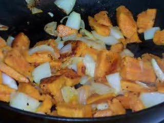 Low Carb Recipe for Sweet Potato Hash