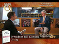 Bill Clinton discuss his book "Giving"