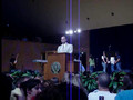 Reggie Dabbs at Lee University - 9/11/08