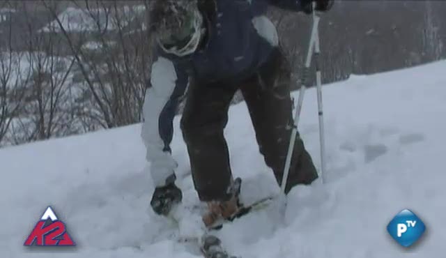 How to find your ski in powder..