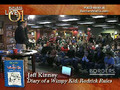 Jeff Kinney discusses his book, "Diary of a Wimpy Kid" in front of an audience at Borders