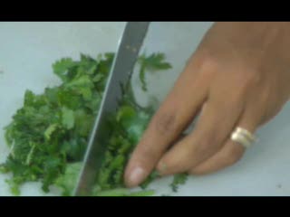 How to make a cilantro martini
