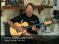 Guitar Lesson- Here Comes The Sun - The Beatles
