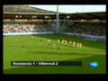Liga 2009 : J 3 : Numancia - Villareal : 1-2