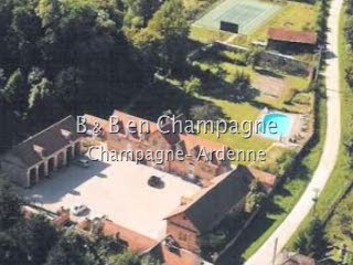 Bed and Breakfast in Champagne with swimming pool