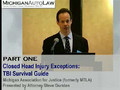 Michigan Lawyers Guide to Traumatic Brain & Closed Head Injury - Part 1 - Video