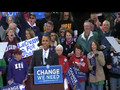 "He Will Probably End the War" - Obama Rally in WI