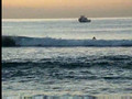 Today's Sunrise over Surfers in Malibu