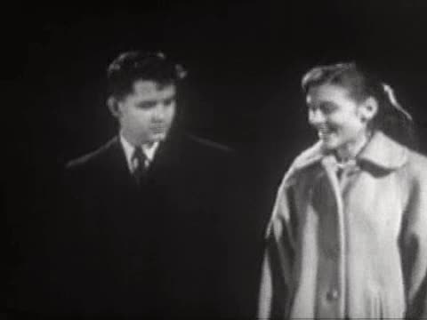 Goofy Awkward Kids Trying to Date in High School Old Movie