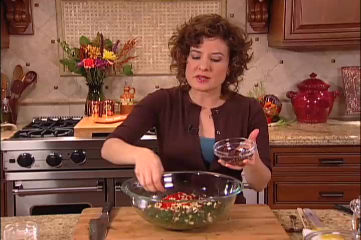 Raw Food Recipe - Mediterranean Kale