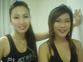 ABS-CBN Ring Girls July Sumillano and Missy Co