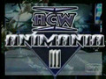 ACW Animania III Promo #1