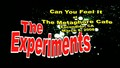 The Experiments - Can You Feel It - Live