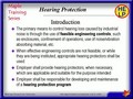 Noise Awareness and Hearing Protection Training