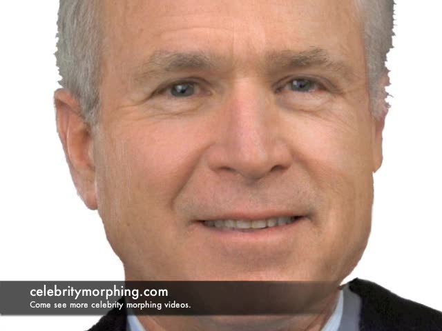 George W. Bush and John McCain Morphed