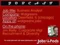 Business Analyst jobs at Walgreens - Illinois