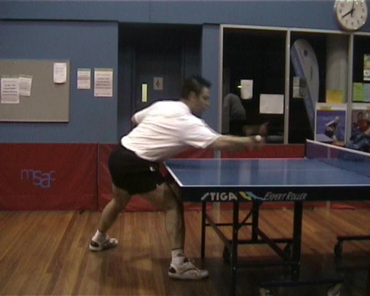 Table Tennis Backhand Flick