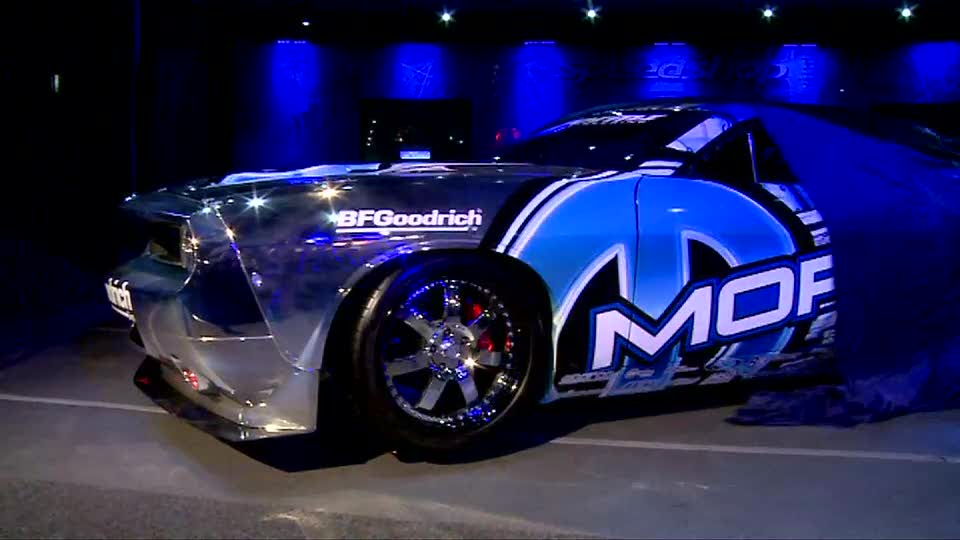 Mopar Unveils Their Challenger Drift Car @ SEMA 2008