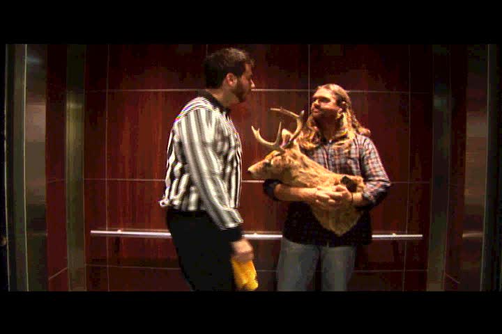Wolfman in the Office Ã¢?? Elevator with Ref