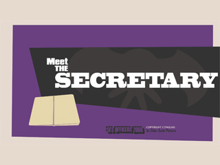SFS Officers 2008: Meet the Secretary