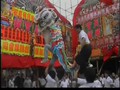 Human Mobile Stage 38, 1998 Celebration of Tin Hau Festival. Lion Dance Kung Fu