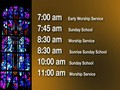 Worship schedule