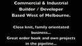 Estimator Job, Builder & Developer, Melbourne
