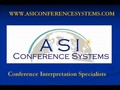 ASI Conference Systems Las Vegas Interpreting and Translation